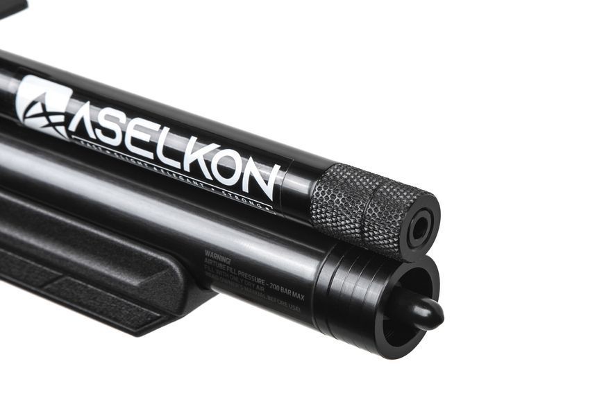 Пневматическая Редукторная PCP винтовка Aselkon MX10-S Black кал. 4.5 1003770 фото