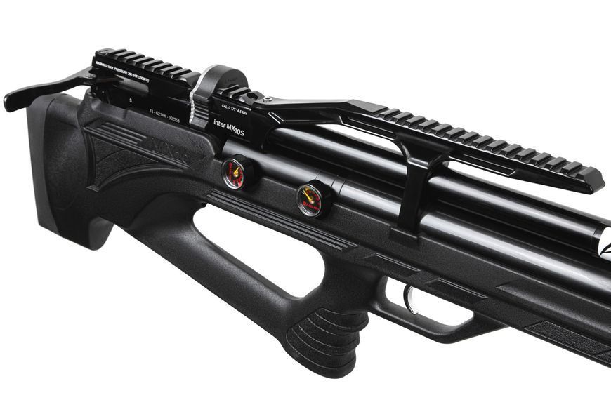 Пневматическая Редукторная PCP винтовка Aselkon MX10-S Black кал. 4.5 1003770 фото