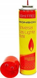 Газ Ronson Premium Butane Gas 250+50мл (300мл) (1100500) 1100500 фото