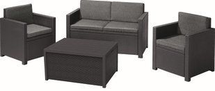 Комплект садових меблів Keter Monaco set, сірий 8711245128177 фото