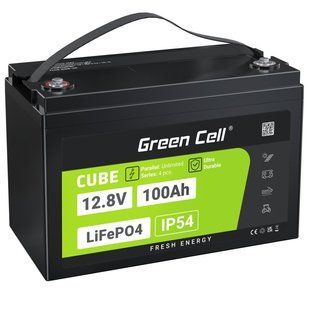 Акумулятор Green Cell LiFePO4 100Ah 12.8V (LFPGC12V100AH) LFPGC12V100AH фото
