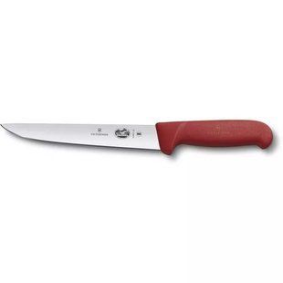 Кухонний ніж м'ясника Victorinox Fibrox Sticking 20 см Червоний (5.5501.20) 5.5501.20 фото
