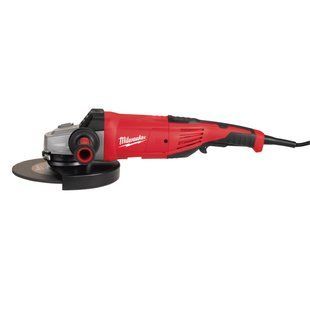 Кутова шліфувальна машина MILWAUKEE 230 мм AG 22-230/DMS 4933433630 (+ захисний кожух, гайка фланцева, бічна рукоятка, кабель 4 4933433630 фото