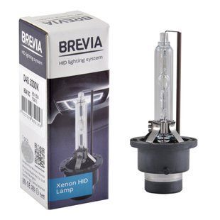 Ксенонова лампа Brevia D4S 5000K, 42V, 35W PK32d-5, 1шт 85415c фото