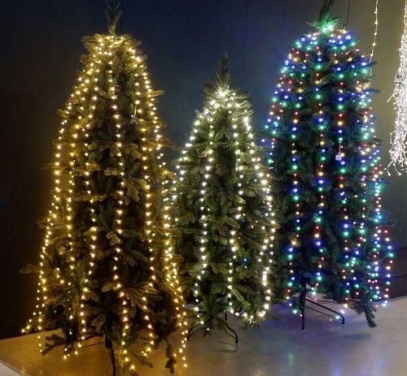 Гірлянда Конус, Luca Lighting, 8+2 м, 480 LED, колір теплий білий 8720362027089 фото