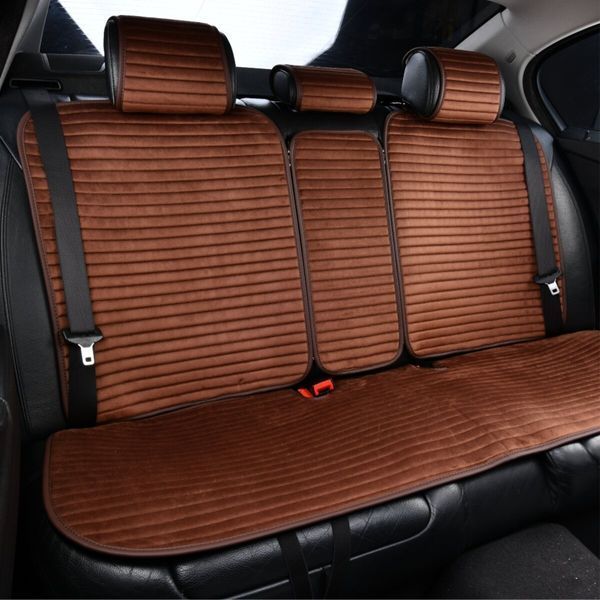 Комплект преміум накидок для сидінь CarLife Sport, coffee SC10404 фото