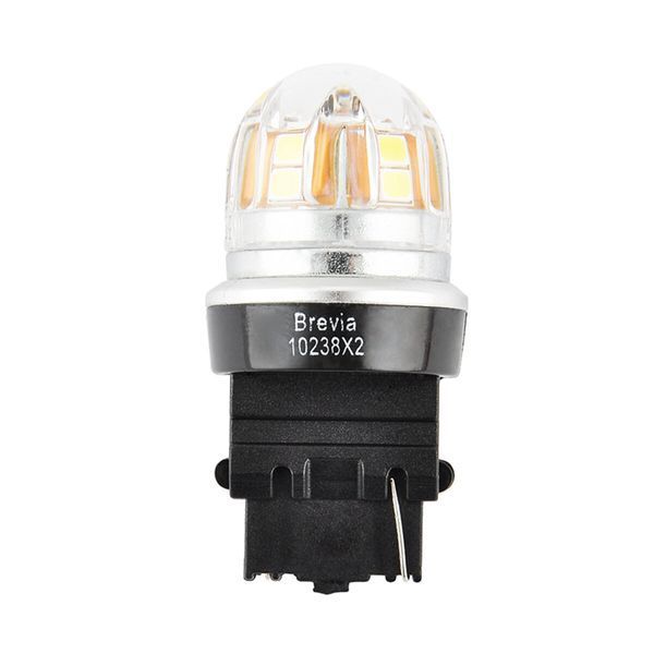LED автолампа Brevia S-Power P27W (3156) 330Lm 15x2835SMD 12/24V CANbus, 2шт 10238X2 фото