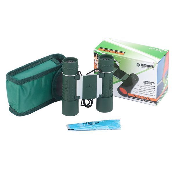 Бінокль KONUS ACTION 10x25 F.F. + Безкоштовна доставка 2041 фото