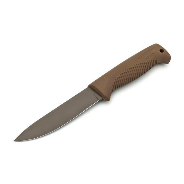 Нож Peltonen M07, покрытие cerakote FDE, coyote, coyote композитный чехол 4008850 фото