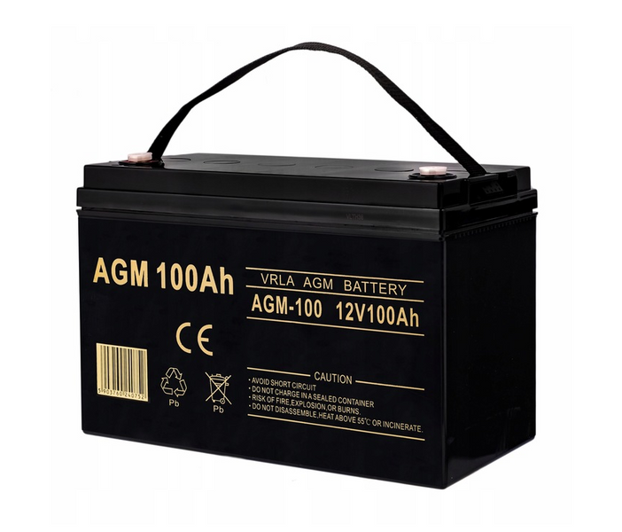 AGM Акумулятор 100Ah 12V VOLT VRLA (6AKUXAG100) 6AKUXAG100 фото