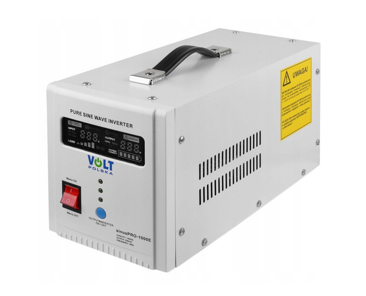 Комплект Volt Polska SINUS PRO 1000 E 12/230V 700/1000W + Акумулятор Green Cell AGM 100Ah 12V 1000E100AGMGC фото