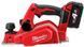 Рубанок акумуляторний MILWAUKEE, M18 BP-402C, 82мм (+зар.пристрій, 2акум.Х 4Аг,кейс) 4933451114 фото 2