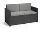 Комплект садових меблів Keter Monaco set, сірий 8711245128177 фото 2