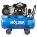 Компресор повітряний Molder з ресівером 50л, 202л/хв, 1500Вт MA31520 фото 1