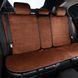 Комплект преміум накидок для сидінь CarLife Sport, coffee SC10404 фото 5