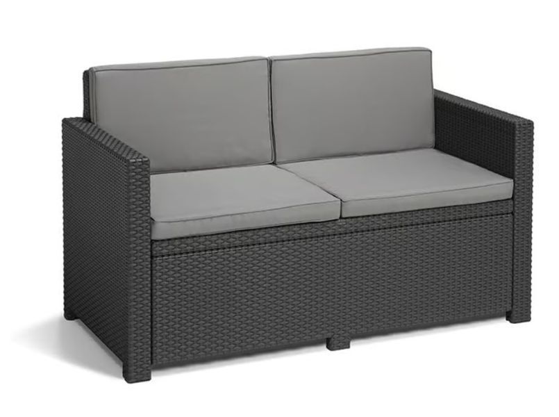 Комплект садових меблів Keter Monaco set, сірий 8711245128177 фото