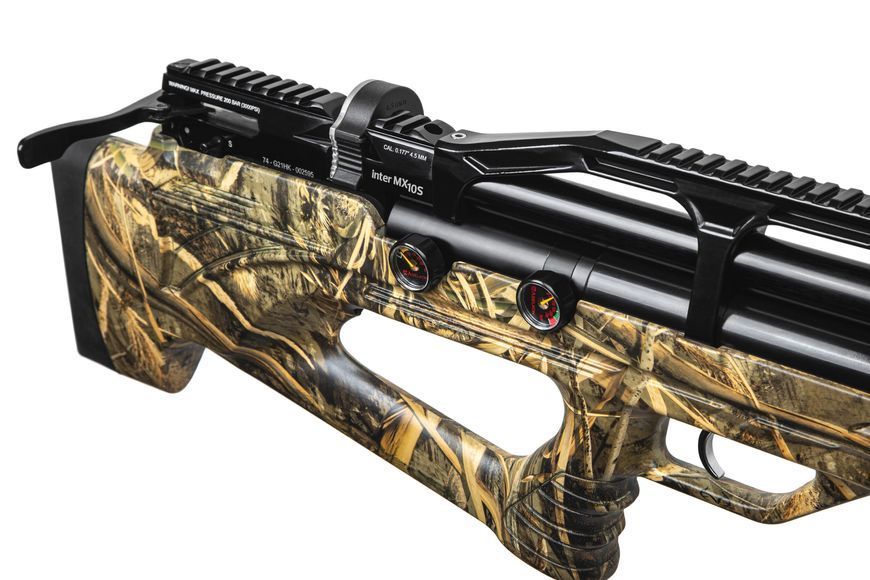 Пневматическая Редукторная PCP винтовка Aselkon MX10-S Camo Max 5 кал. 4.5 1003771 фото
