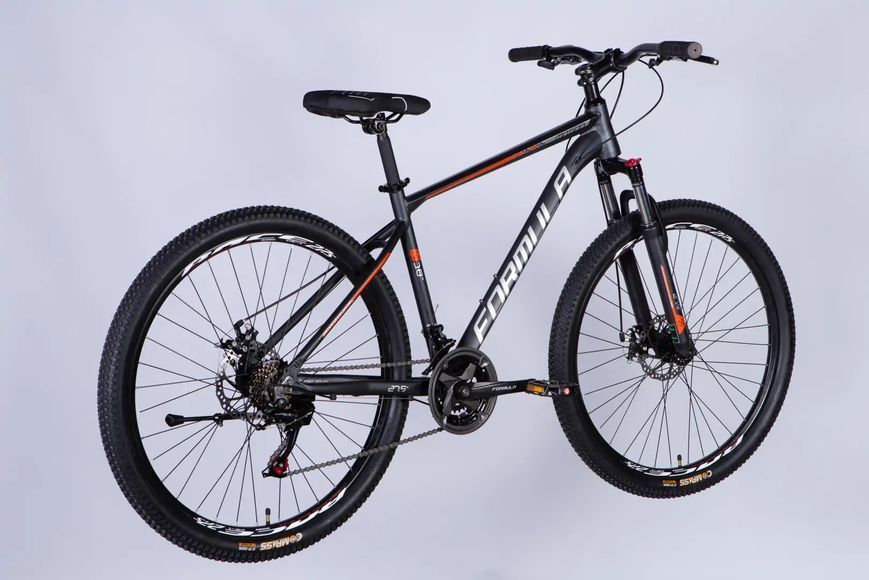 Велосипед AL 27.5 Formula MOTION DD FR рама-18 темно-сiрий (матовий) 2026 OPS-FR-27.5-301 фото