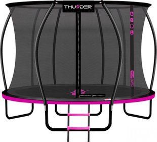 Батут THUNDER INSIDE ULTRA з внутрішньою сіткою 12 футів 374 см чорно-рожевий INSIDE-ULTRA-12FT-PINK фото