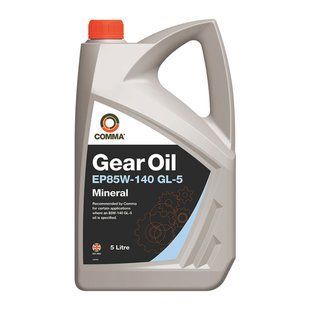 Трансмісійне масло Comma EP85W-140 GEAR OIL 5л HMG5L фото