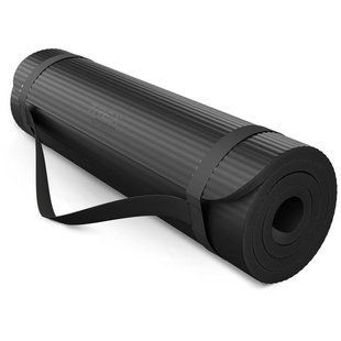 Коврик для йоги Trex Sport TX-029NGM NBR 2см 190х80 чорний 5902308235298 фото