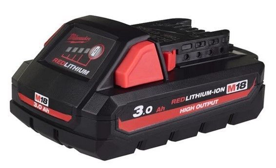 Акумулятор Li-Ion HIGH OUTPUT MILWAUKEE, M18 HB3 (3Ar) 4932471069 фото