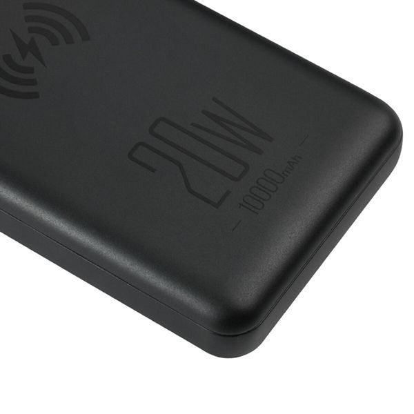 Повербанк (Power Bank) Brevia 10000mAh 20W Wireless Qi10W Li-Pol, LCD 45118 фото
