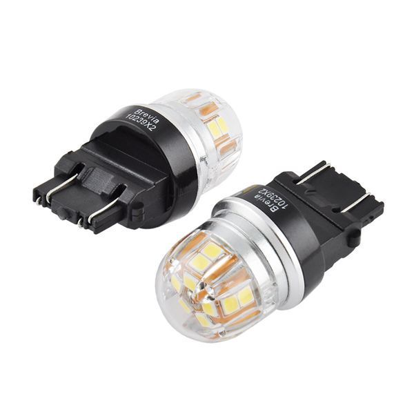 LED автолампа Brevia S-Power P27/7W (3157) 330Lm 15x2835SMD 12/24V CANbus 2шт 10239X2 фото