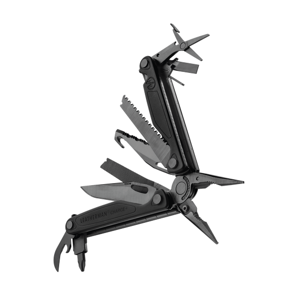 Мультитул Leatherman Charge Plus Black, синтетич. чехол, карт. кор., метрич. биты (832601) 4007801 фото