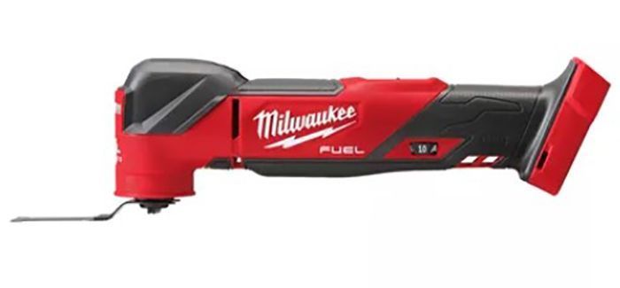 Інструмент багатофунціональний акумуляторний MILWAUKEE, M18 FMT-0X (+ універсальне лезо, шліф. підошва, шліф. папір, HD кейс) 4933478491 фото