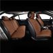 Комплект преміум накидок для сидінь CarLife Racer, coffee SC20404 фото 5