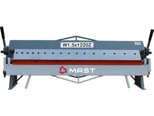 Сегментний листозгинальний верстат MAST W1.5X1220Z W1.5x1220Z фото