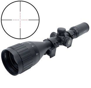 Приціл Hawke Fast Mount 3-12x50 AO Mil Dot з підсвічуванням Кільця на Weaver 3986.04.90 фото