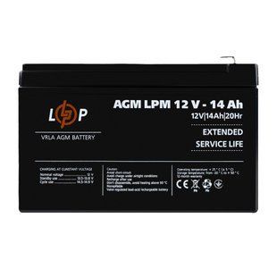 Акумулятор AGM LPM 12V - 14 Ah LP4161 фото