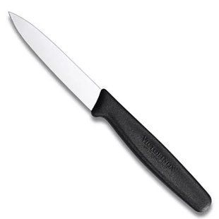 Кухонний ніж Victorinox 80 мм Чорний (5.0603) 5.0603 фото