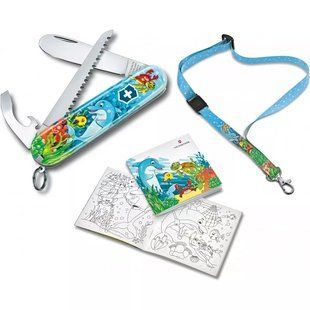 Подарунковий набір дитячий Victorinox MY FIRST Children Set Dolphin 0.2373.E1 0.2373.E1 фото
