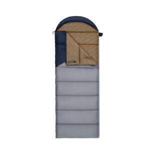 Спальник з капюшоном Naturehike Sunny Day PL02 U450 CNK2550WS028, (3,9&deg;C), лівий, блакитно-синій 6977465868428 фото