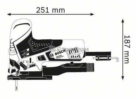 Пила лобзиковая Bosch GST 90 E (060158G000) 060158G000 фото