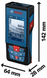 Лазерний далекомір Bosch GLM 100-25 C (0601072Y00) 0601072Y00 фото 2