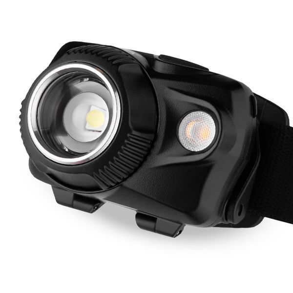 Ліхтар налобний Brevia 700Lm, Focus Control, 800mAh/3xAAA, IP64 (білий/теплий білий) 14700FBX1 фото