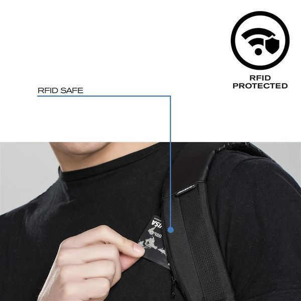 Рюкзак антизлодій XD Design Bobby Urban Lite 15.6 Black (P705.501) P705.501 фото