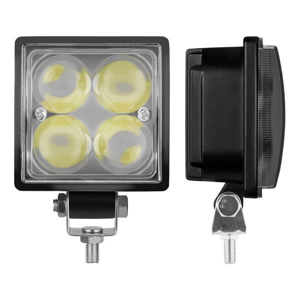Фара світлодіодна Brevia Epistar 4D Spot 10-30V, 12W (4x3W), 880Lm, 1шт 10602QLX1 фото