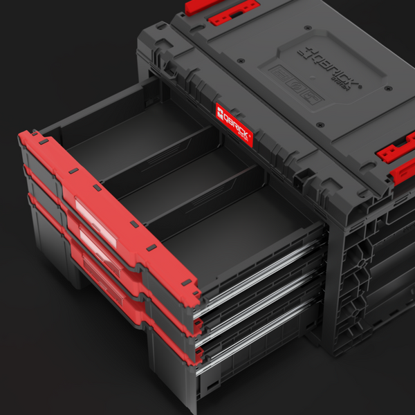 Ящик для інструментів QBRICK SYSTEM PRIME DRAWER 3 TOOLBOX BASIC IP66 (542x335x369мм) (5901238262282) SKRQPRIMD3BCZAPG003 фото