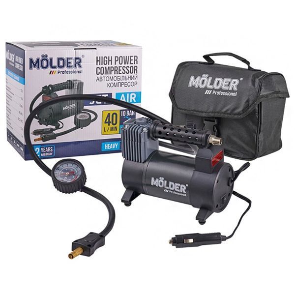 Компресор автомобільний Molder 12В, 10 Атм, 40 л/хв MA25110 MA25110 фото