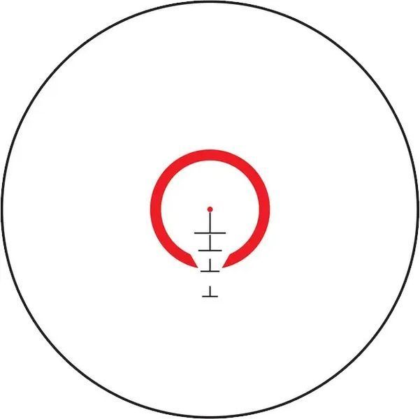Приціл оптичний Bushnell AR Optics 1-6x24 сітка BTR-1 BDC з підсвічуванням 1013.00.84 фото
