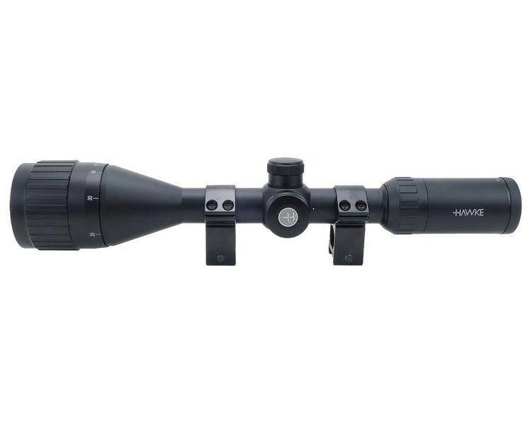 Приціл Hawke Fast Mount 3-12x50 AO Mil Dot з підсвічуванням Кільця на Weaver 3986.04.90 фото