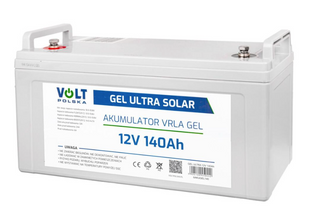 Гелевий Акумулятор 140Ah 12V VOLT GEL VPRO SOLAR (6AKUGEL140) 6AKUGEL140 фото