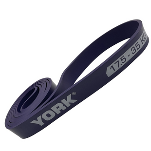 Резинка для фітнесу York 17,5-35кг - 2080x29x4,5 мм, фіолетовий 0014961805031 фото