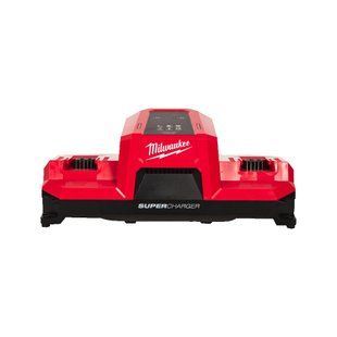 Зарядний пристрій MILWAUKEE M18 MDBSC DUAL SUPER CHARGER (на 2 акумулятора) 4932498557 фото