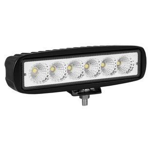 Фара світлодіодна Brevia EPISTAR Flood 10-30V, 18W (6x3W), 1320Lm, 1шт 10611FX1 фото